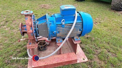 Apex water pump and 3 phase pump