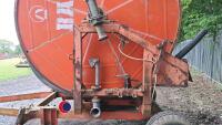 Bauer irrigation reel, spares, c/w 110 x 400 pipe - 4
