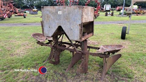 Grey Fergi potato planter c/w badges and bell