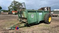 Western 10T muck spreader, pto in office - 2
