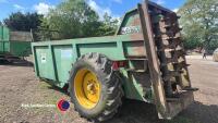 Western 10T muck spreader, pto in office - 3