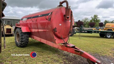 Hi-Spec VT 1600gal slurry tanker, 2007, no pump