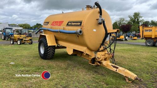 Ace Plant 9000L dust suppression tanker c/w hydraulic driven Mec 8000 pump