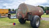 1600gallon slurry tanker in working order, good tyres, pto in office - 3
