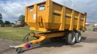 Rolland Turbovac 20-29 15T trailer with silage sides - 2