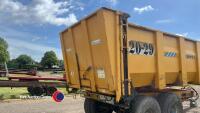 Rolland Turbovac 20-29 15T trailer with silage sides - 5