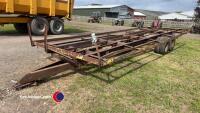 25ft bale trailer - 2