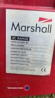 2020 Marshall BC21 21ft tandem axle bale trailer, front and rear ladders, rear strap box - 8