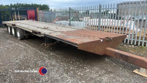 36ft bale trailer
