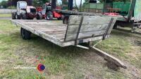 16ft bale trailer