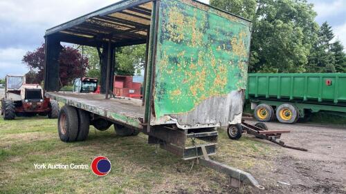Single axle trailer, make ideal for bale trailer