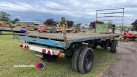 Artic bale trailer, 26ft long - 3