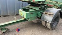 36ft tandem axle artic trailer with dolly and twist locks - 2