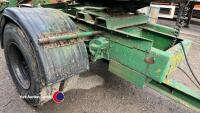 36ft tandem axle artic trailer with dolly and twist locks - 5