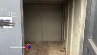 20ft x 8ft 50/50 split container and office unit (E45519) - 2