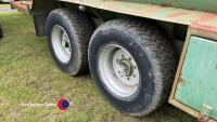 Triffitt twin axle water bowser fitted with Honda pump and side lockers - 3
