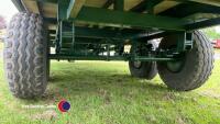 10T tandem axle plant trailer, beavertail and ramps - 5
