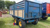 8T tandem axle drop sided tipping trailer - 3