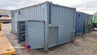 20ft container including office, toilet, store, generator - 5
