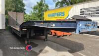 Tri-axle low loader trailer - 2