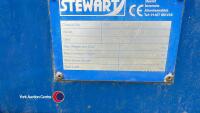 Stewart GX 18-23S 18T grain/silage trailer, nearly new Michelin tyres 560/60R22.5, rear drawbar, load sensing air brakes with ABS, hydraulic brakes, hydraulic rear door with grain chute, silage sides. 2016 - 4