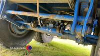 Stewart GX 18-23S 18T grain/silage trailer, nearly new Michelin tyres 560/60R22.5, rear drawbar, load sensing air brakes with ABS, hydraulic brakes, hydraulic rear door with grain chute, silage sides. 2016 - 5