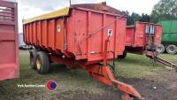 AS 14T trailer c/w rollover sheet