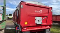 2019 Marshall QM1200 12T trailer, roll over sheet, sprung drawbar, air/hydraulic brakes, grain use only, excellent condition - 3