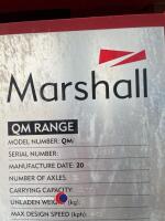 2019 Marshall QM1200 12T trailer, roll over sheet, sprung drawbar, air/hydraulic brakes, grain use only, excellent condition - 7