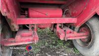 Redrock 12T twin axle dump trailer c/w air and hydraulic brakes - 4