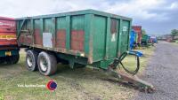 Bailey 12T trailer, hydraulic door