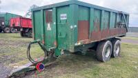 Bailey 12T trailer, hydraulic door - 2