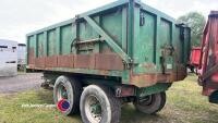 Bailey 12T trailer, hydraulic door - 3