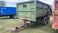 Green 10T muck trailer - 2