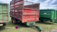 Marshall 10T silage trailer
