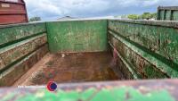 2007 Weeks twin axle 10T tractor tipping trailer c/w hydraulic door and grain chute - 6