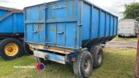 10T tipping trailer c/w barn doors - 4