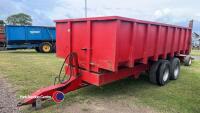 Triffitt double axle 8T grain trailer - 2