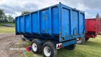8T twin axle tipping trailer - 3