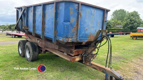 Double Axle Hi-Tip Tipping Trailer