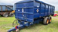Ken Wootton 12T grain trailer, sprung drawbar and axles