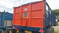 Ken Wootton 12T grain trailer, sprung drawbar and axles - 4