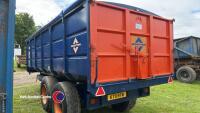 Ken Wootton 12T grain trailer, sprung drawbar and axles - 7