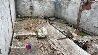 Single-axle high tip wooden tipping trailer - 5