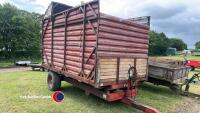 Tipping trailer with silage sides - 2