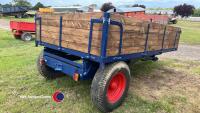 3T tipping trailer with new floor and sides - 4