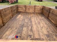 3T tipping trailer with new floor and sides - 5