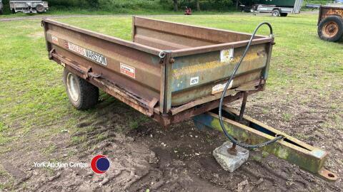 Marston compact 1.5T tipping trailer