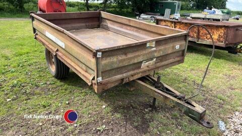 Marston compact 2.5T tipping trailer