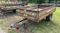 Marston compact 2.5T tipping trailer - 2